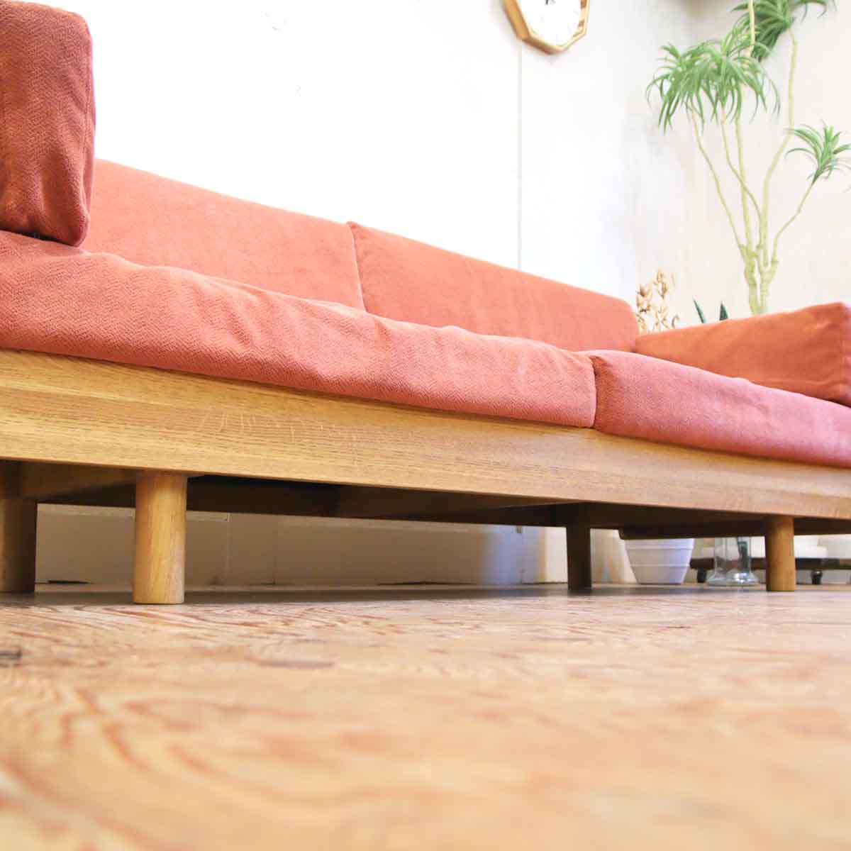 吉桂 source サラ / SALA Sofa 182 ソファ 3人掛け オーク 中古