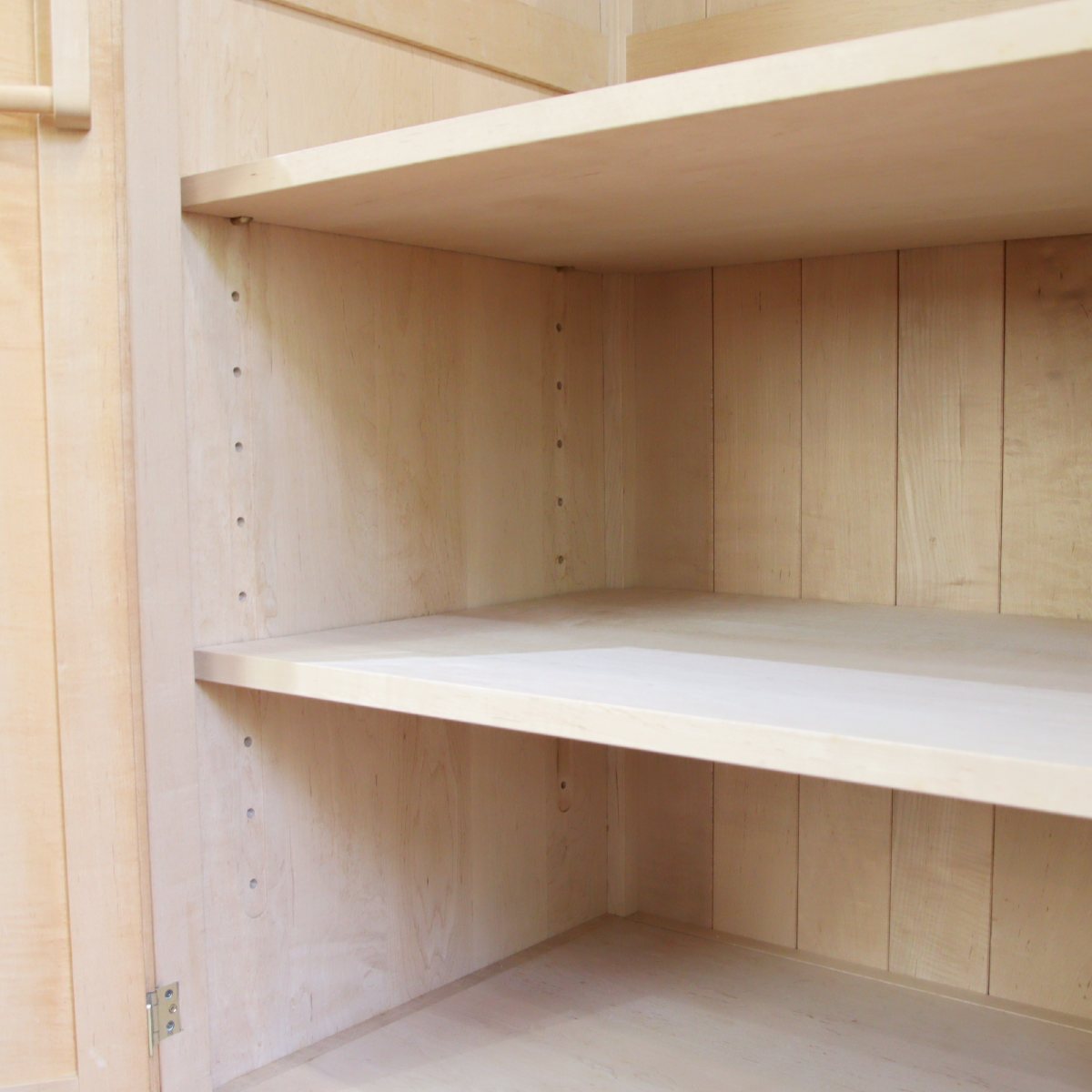 北の住まい設計社 ワードローブ クローゼット 衣類収納 メープル無垢材 中古