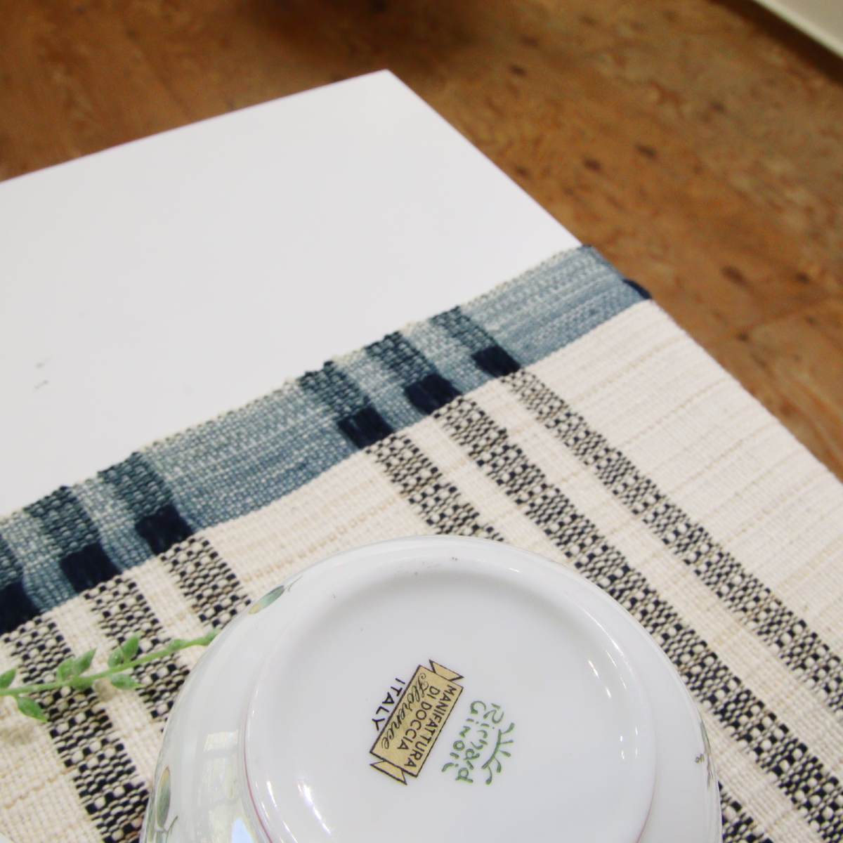 リチャードジノリ / Richard Ginori カップ&ソーサー【2】 ドッチア窯 アンティークローズ イタリア 中古