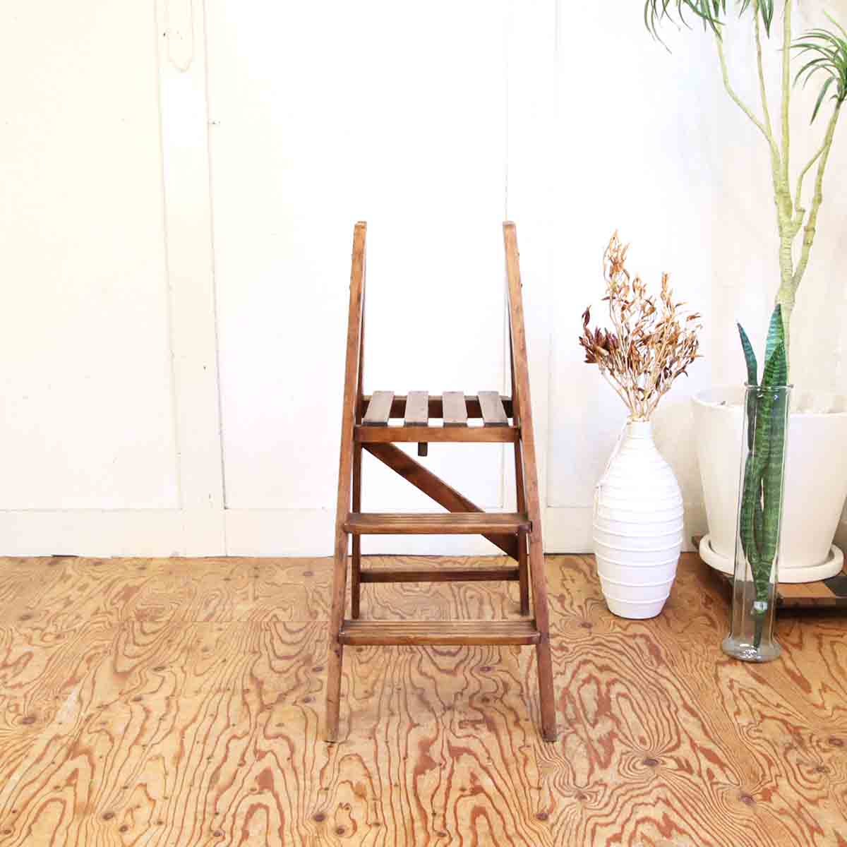 ラダーラック ラダーシェルフ 英国 アンティーク