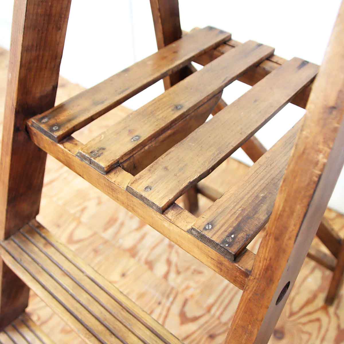 ラダーラック ラダーシェルフ 英国 アンティーク