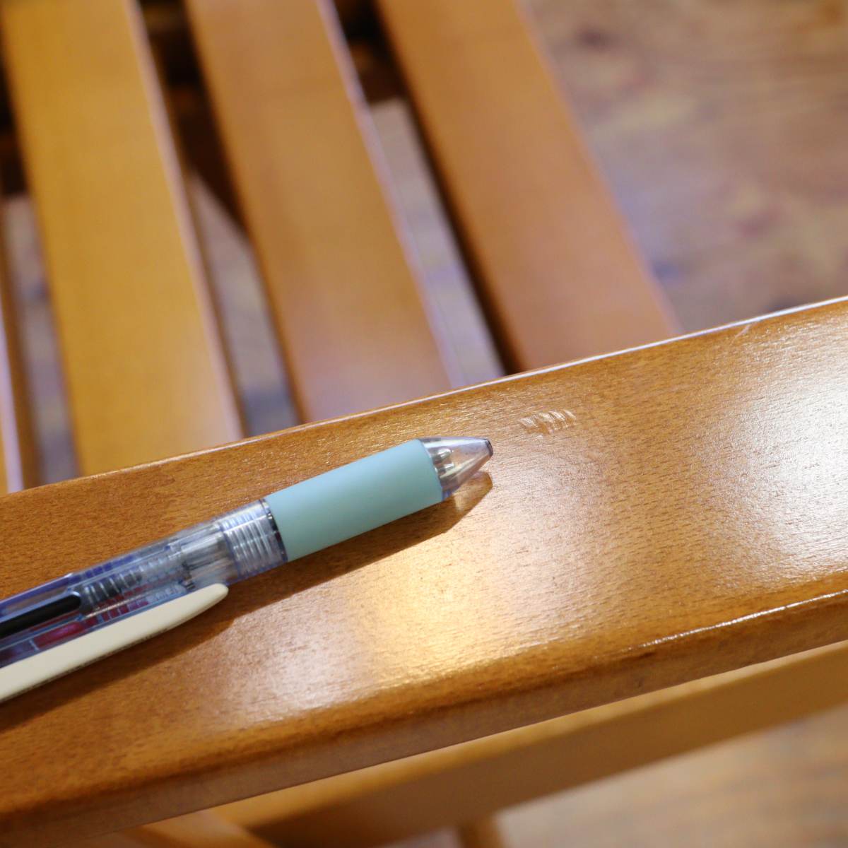 フォールディングチェア 【1】アウトドア 折りたたみチェア リクライニング ビーチ材 中古