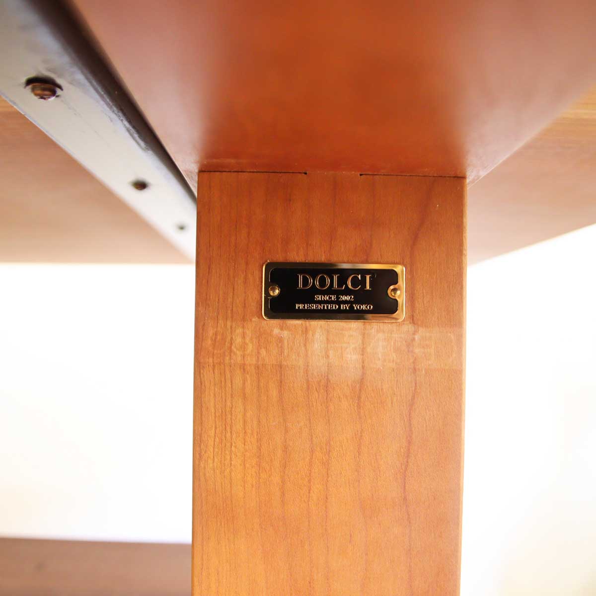 <i>動画</i>シャルドネ 柏木工 ドルチ / DOLCI ダイニングテーブル 高さ65 無垢材 中古
