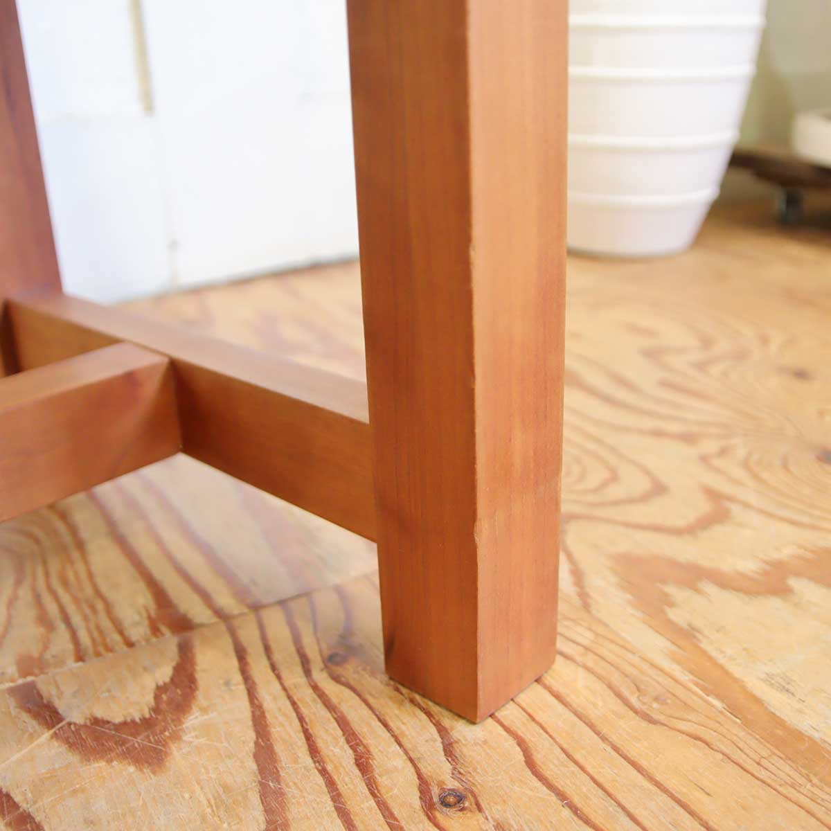 <i>動画</i>シャルドネ 柏木工 ドルチ / DOLCI ダイニングベンチ チェリー無垢材 中古