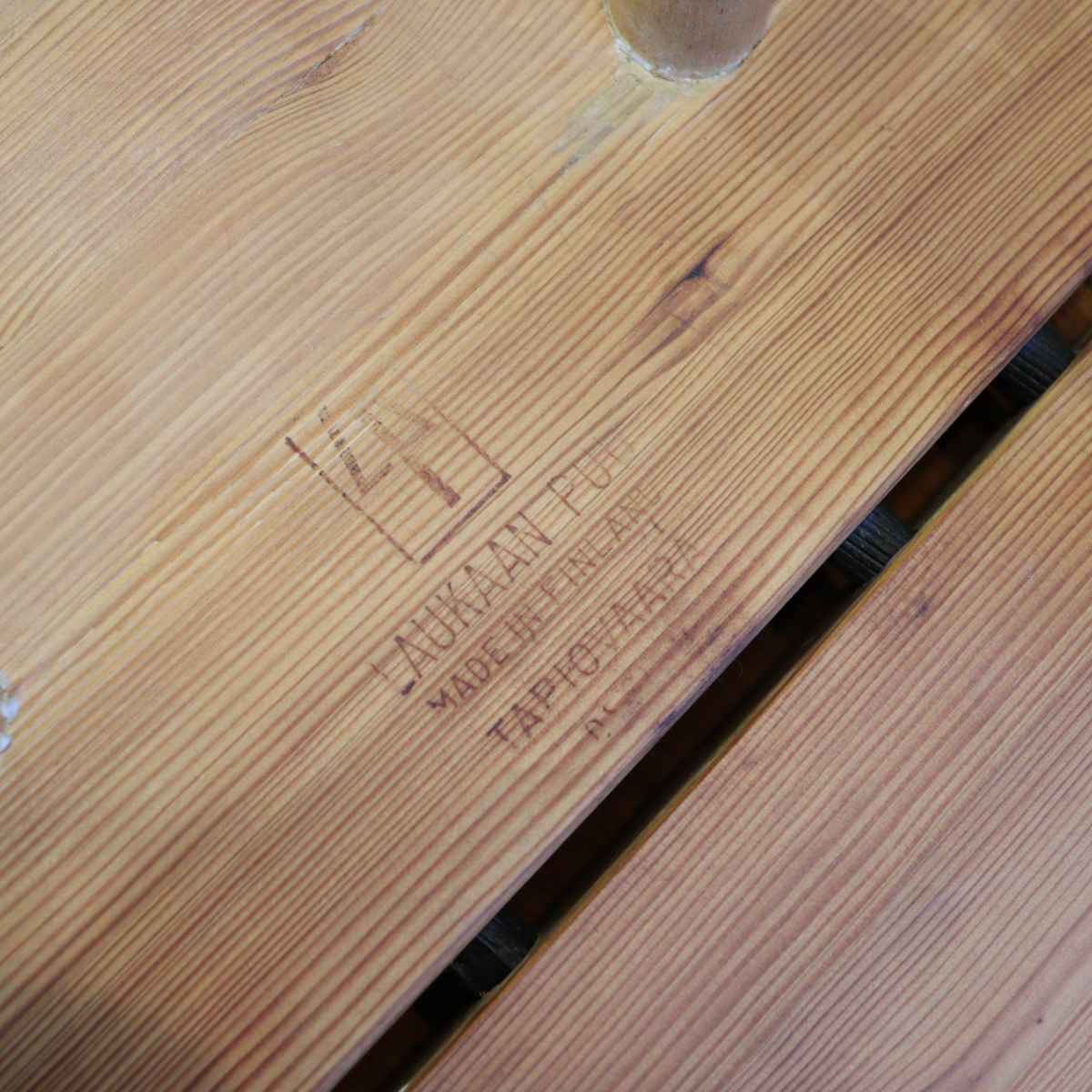 ラウカンプー / Laukaan Puu ピルッカチェア イルマリ・タピオヴォーラ フィンランド ヴィンテージ