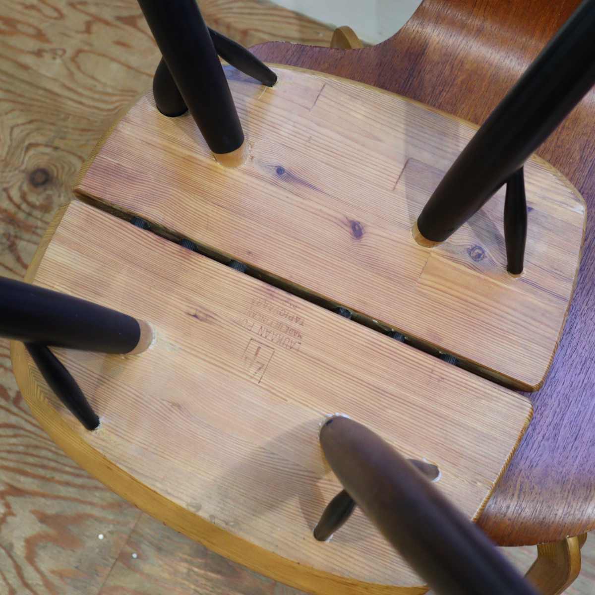 ラウカンプー / Laukaan Puu ピルッカチェア イルマリ・タピオヴォーラ フィンランド ヴィンテージ