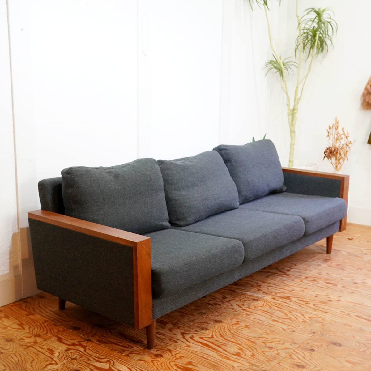 スウィッチ / SWITCH コバソファ / Coba Sofa 3P グレー 3人掛けソファ 中古