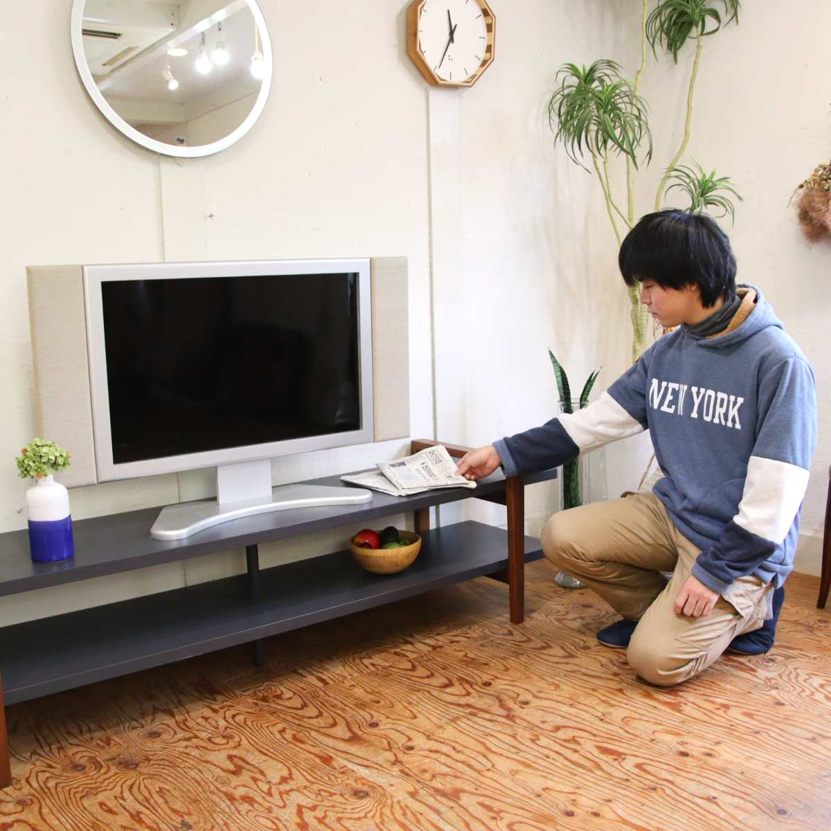 カデンツァ / Cadenza リベレ / Libelle テレビボード 180㎝ パモウナ / Pamouna取扱 中古