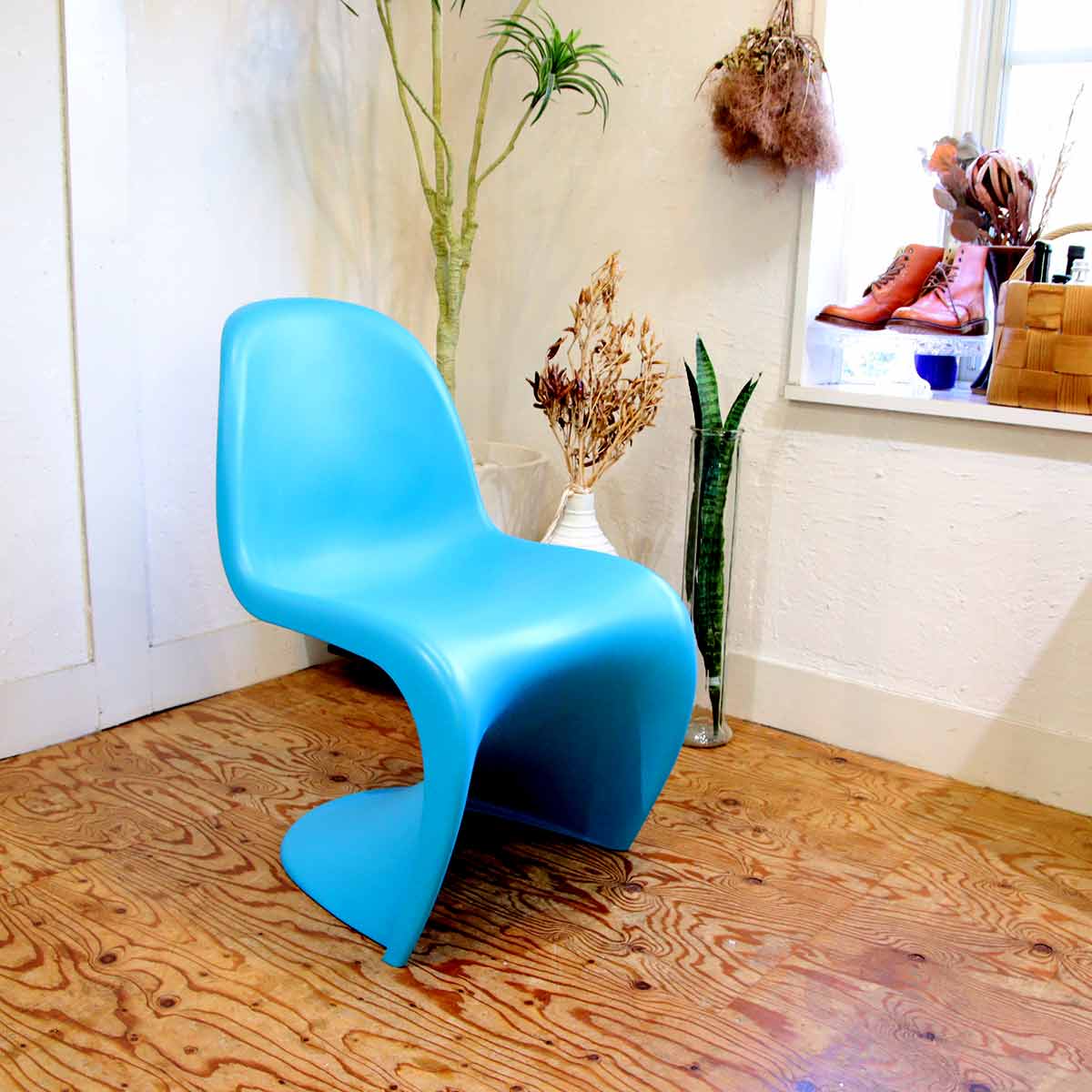 ヴィトラ / Vitra Panton Chair パントンチェア グラシアブルー 中古 