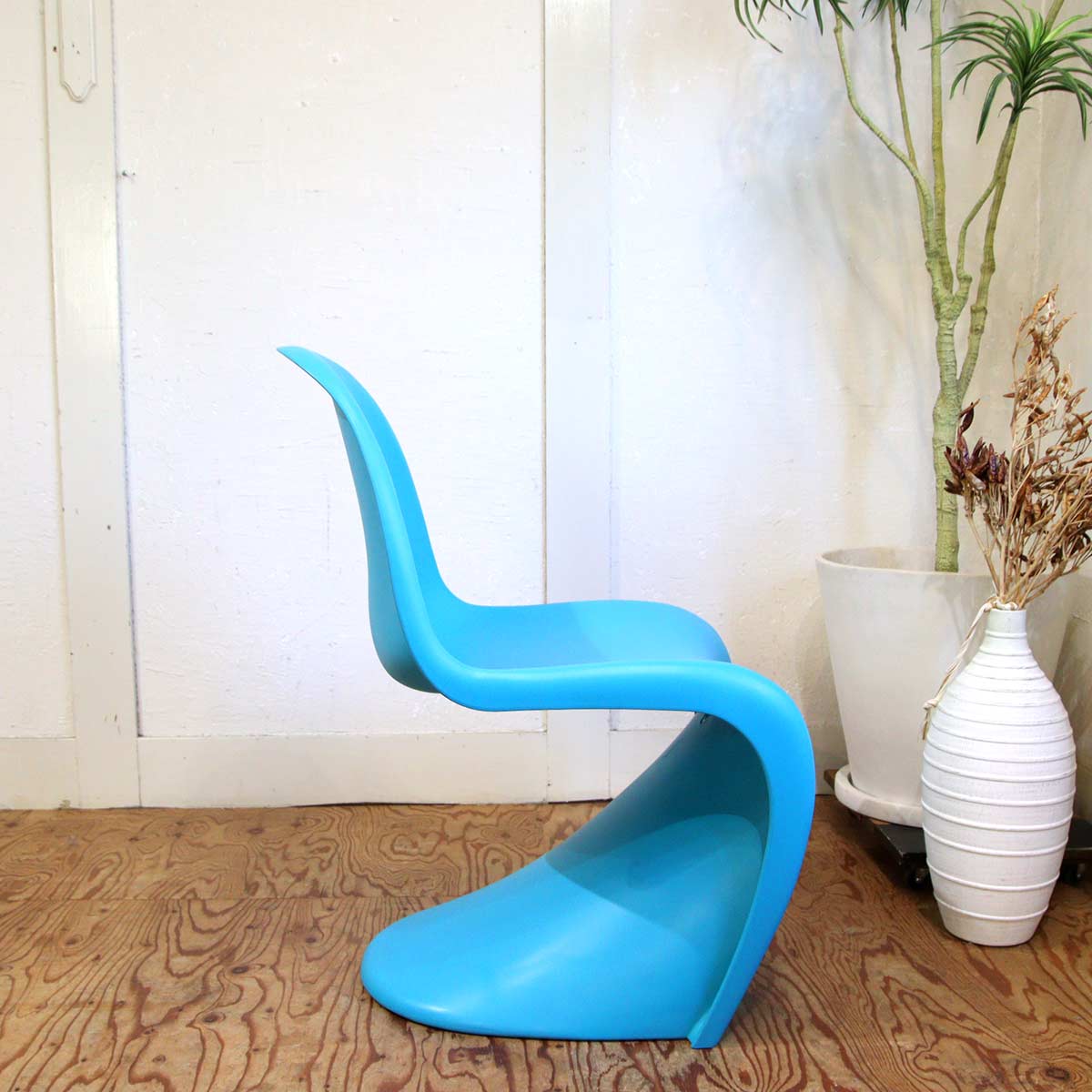 ヴィトラ  /  Vitra Panton Chair  パントンチェア グラシアブルー 中古