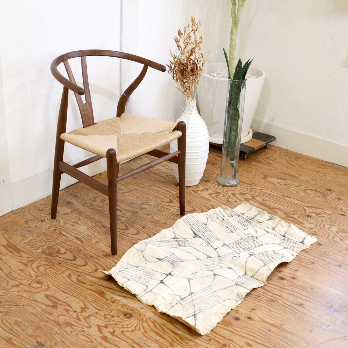 タパクロス 樹皮布 アフリカ 民族 ムブディ族 中古