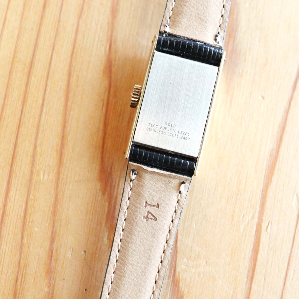 オメガ / OMEGA レディース時計【35】スクウェア ゴールド アンティーク腕時計 中古