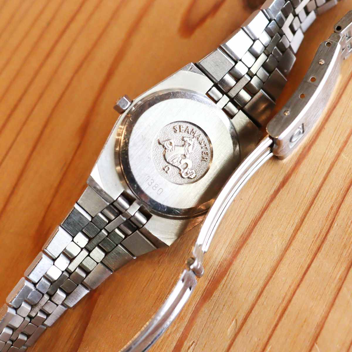 オメガ / OMEGA シーマスター【36】カレンダー レディース アンティーク腕時計 中古