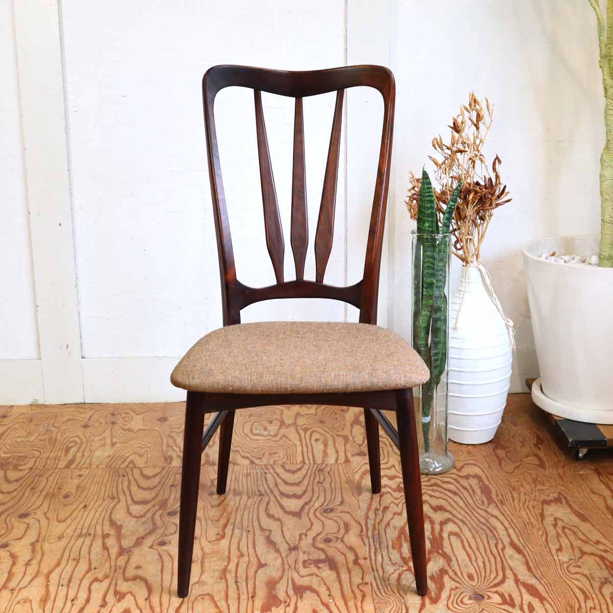 コフォード・ホーンスレット / Koefoed Hornslet イングリッド チェア ローズウッド 【3】 ヴィンテージ