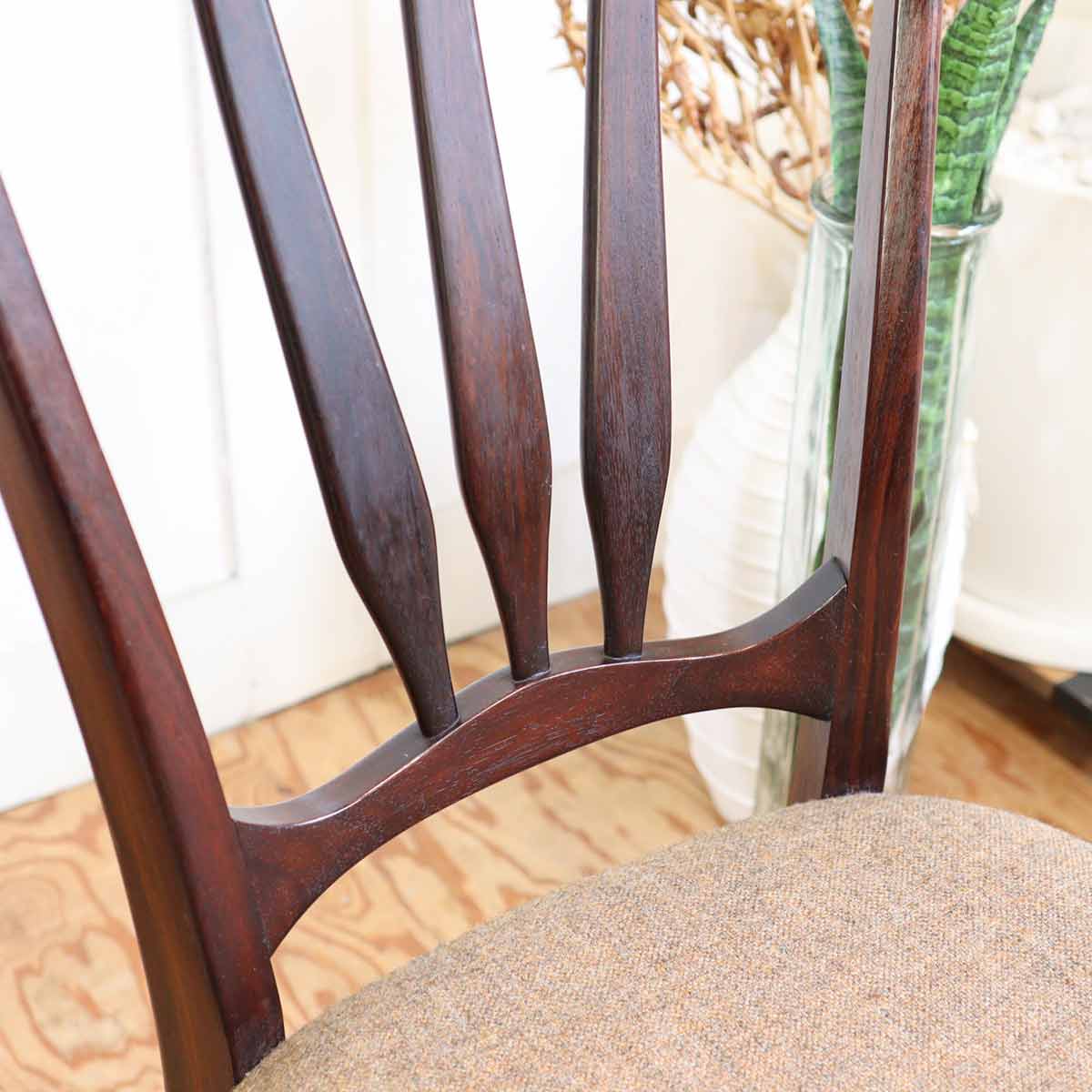 コフォード・ホーンスレット / Koefoed Hornslet イングリッド チェア ローズウッド 【4】 ヴィンテージ