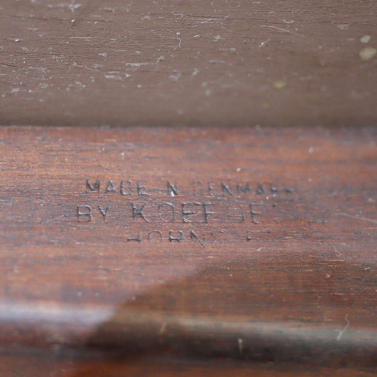 コフォード・ホーンスレット / Koefoed Hornslet イングリッド チェア ローズウッド 【6】 ヴィンテージ