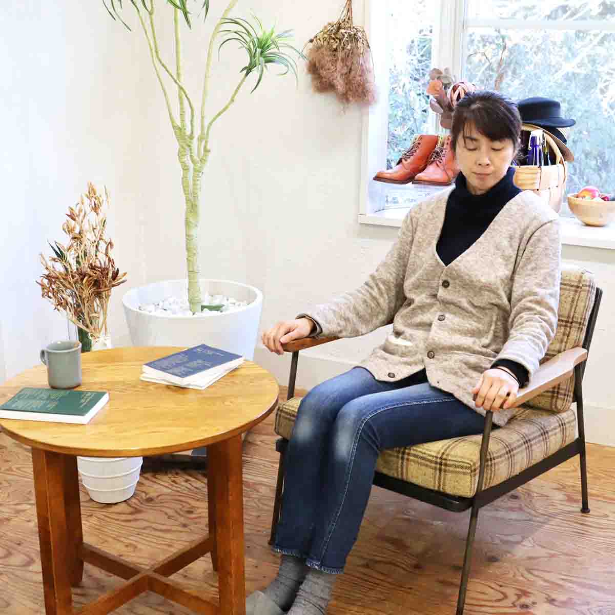 トラックファニチャー/TRUCK FURNITURE HRソファ 1シーター 1人掛けソファ アームチェア中古