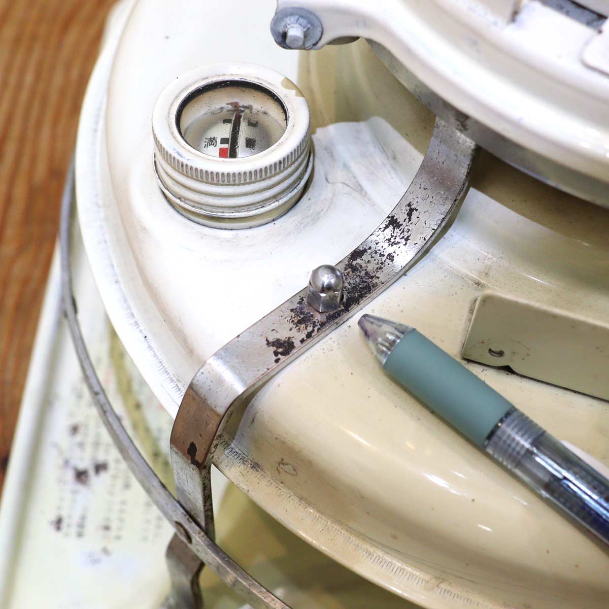 アラジン / Aladdin ブルーフレームヒーター 石油ストーブ 38型 ホワイト ヴィンテージ