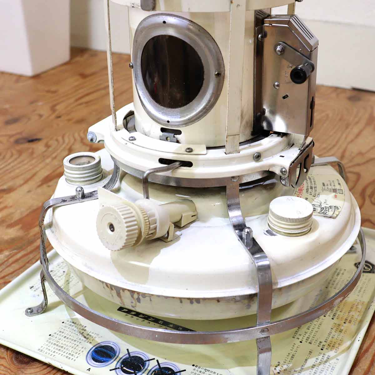 アラジン / Aladdin ブルーフレームヒーター 石油ストーブ 38型 ホワイト ヴィンテージ