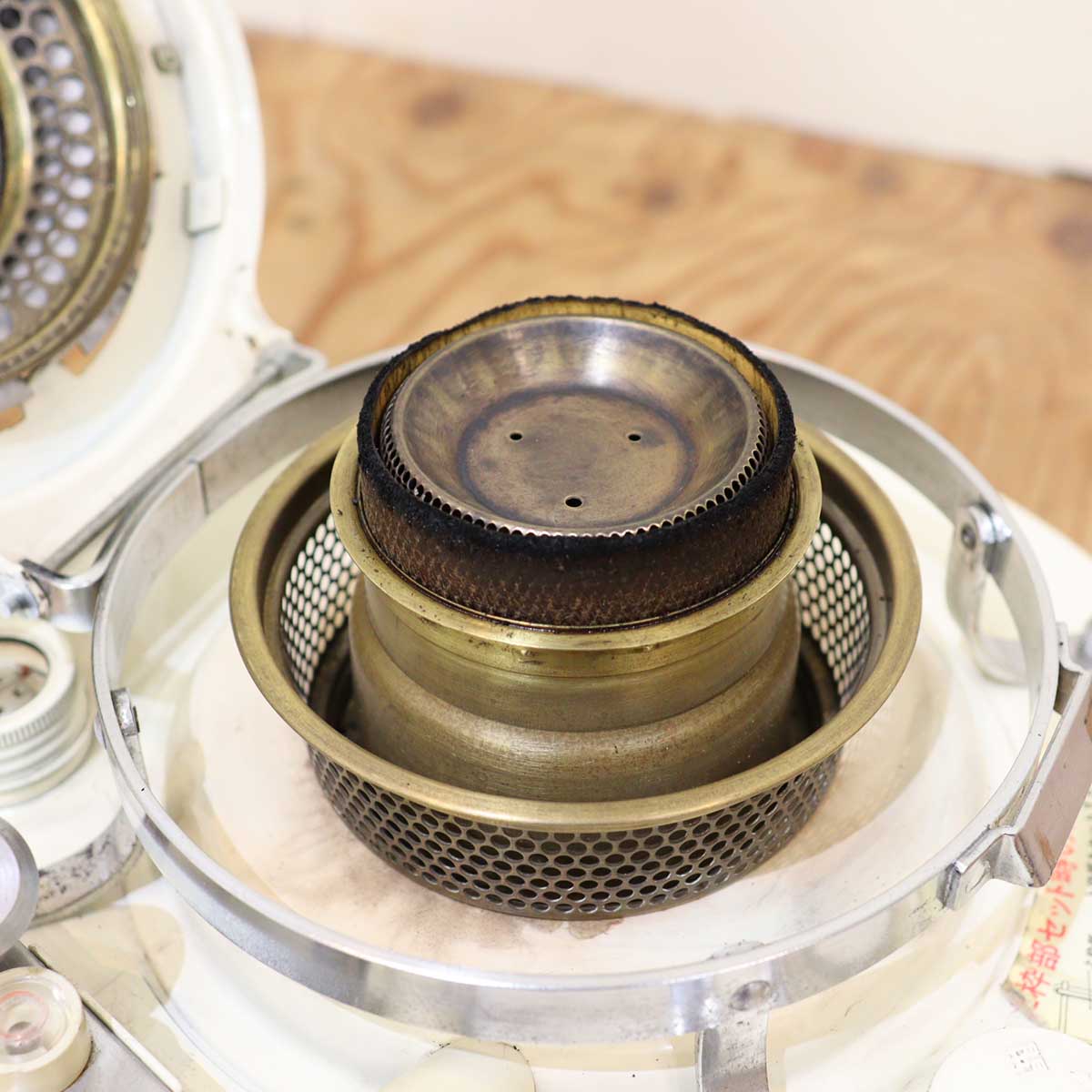 アラジン / Aladdin ブルーフレームヒーター 石油ストーブ 38型 ホワイト ヴィンテージ