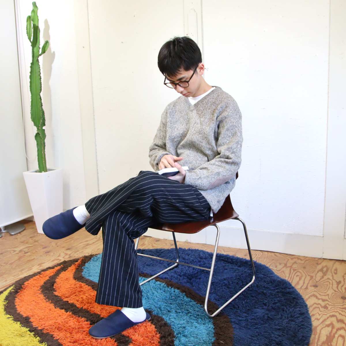 パグホルツ / PAGHOLZ プライウッドチェア 【1】スタッキング ドイツ 中古