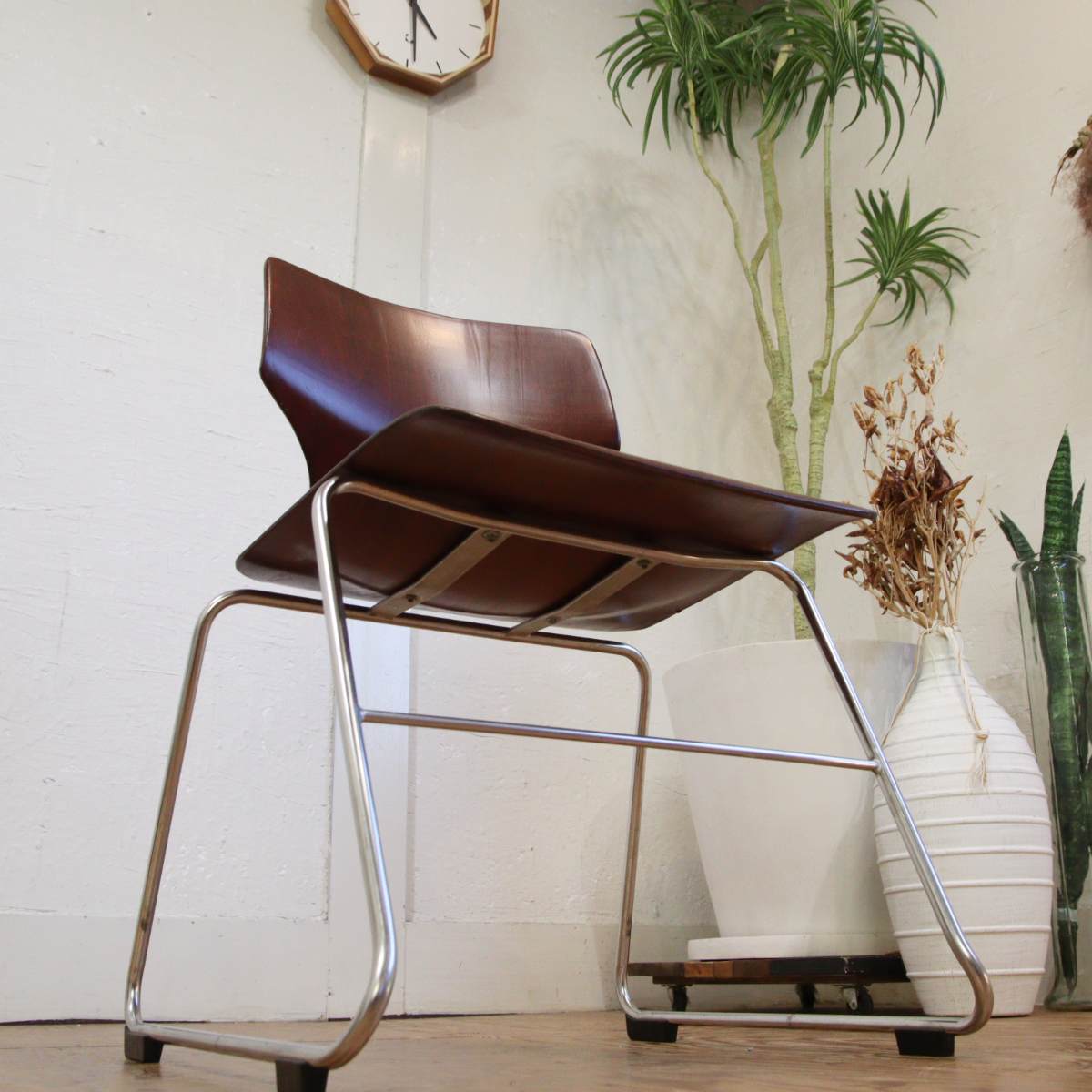 パグホルツ / PAGHOLZ プライウッドチェア 【2】スタッキング ドイツ 中古