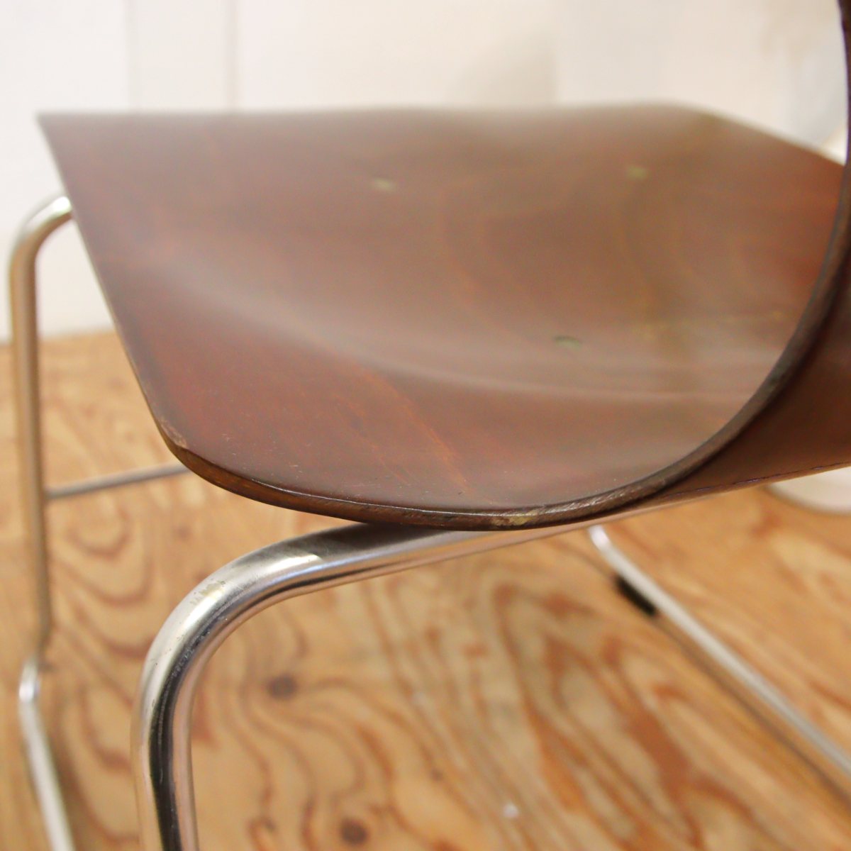 パグホルツ / PAGHOLZ プライウッドチェア 【4】スタッキング ドイツ 中古