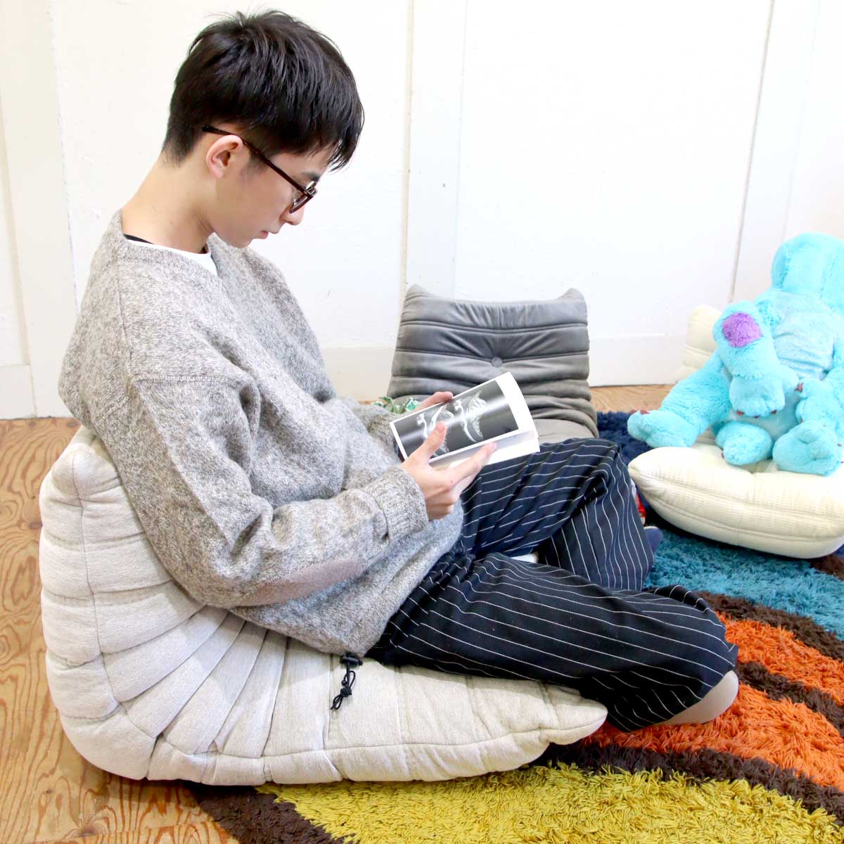 リーン・ロゼ / ligne roset ミニトーゴ ローソファ キッズチェア 1人掛けソファ 中古