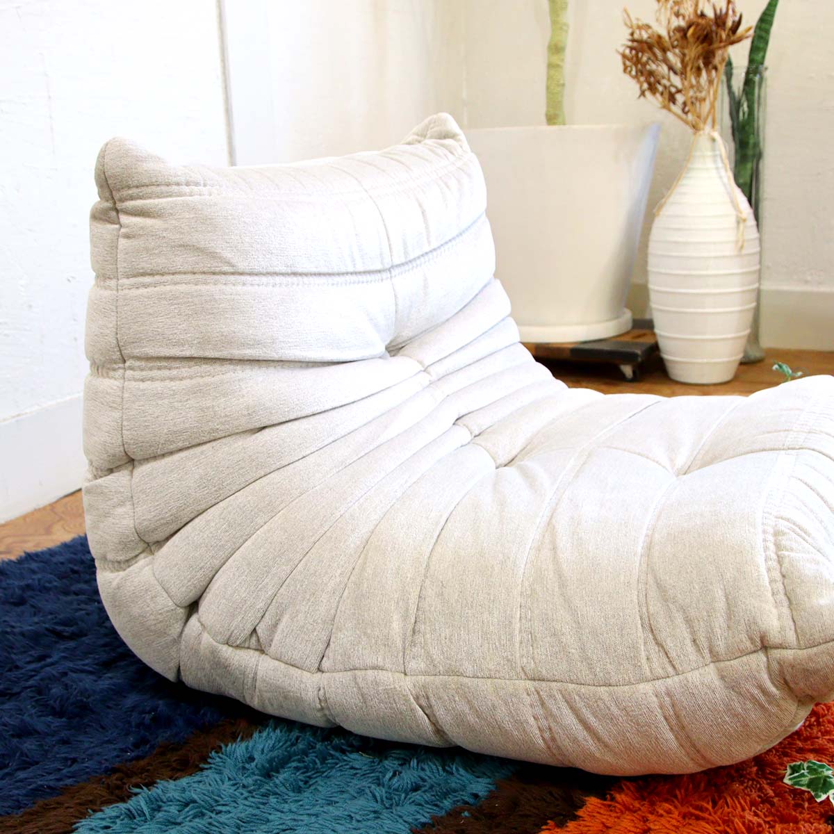 リーン・ロゼ / ligne roset ミニトーゴ ローソファ キッズチェア 1人掛けソファ 中古