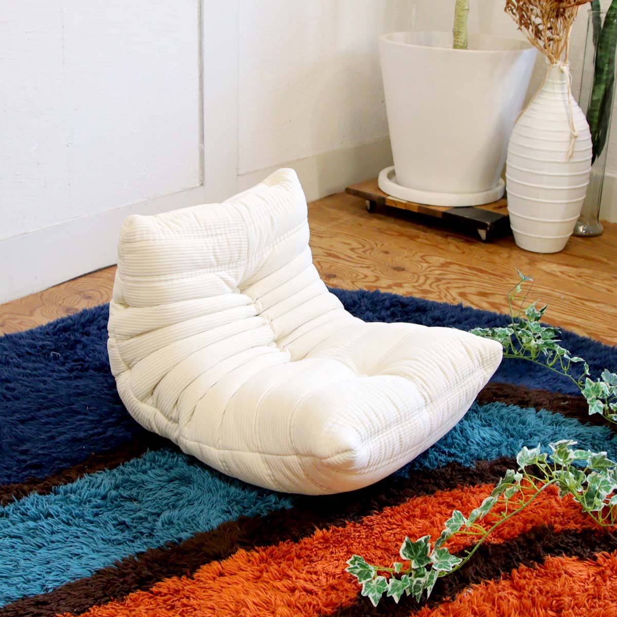 リーン・ロゼ / ligne roset ベビートーゴ アイボリー ローソファ 