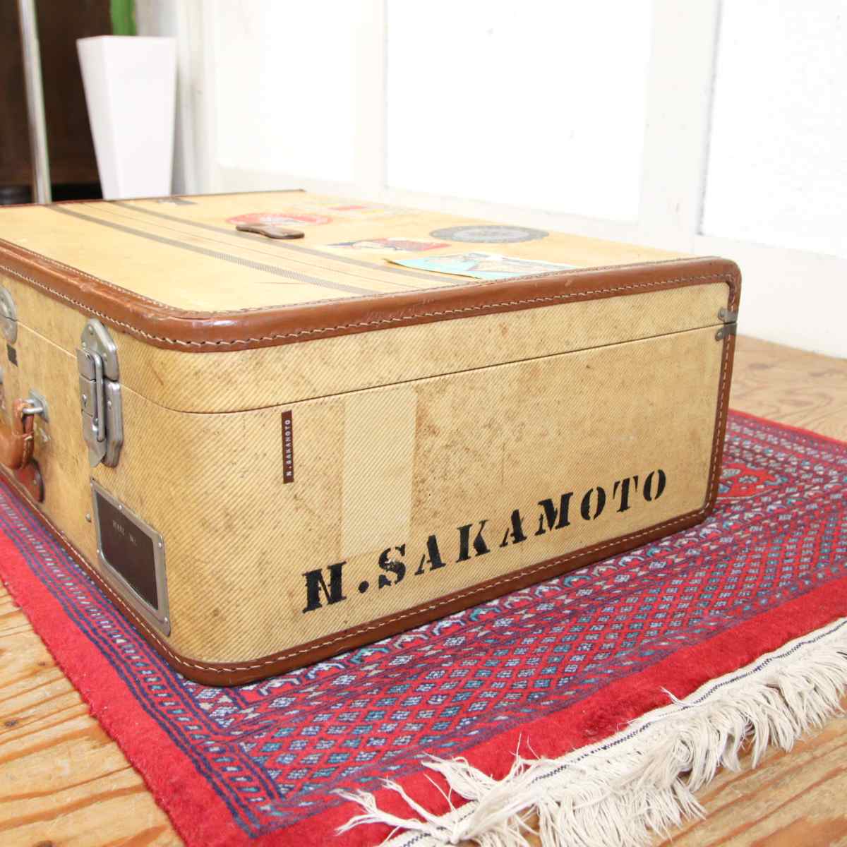 トランク スーツケース レトロ 旅行カバン ヴィンテージ
