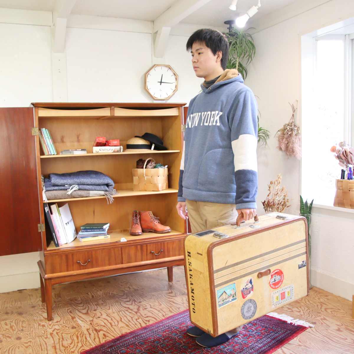 トランク スーツケース レトロ 旅行カバン ヴィンテージ