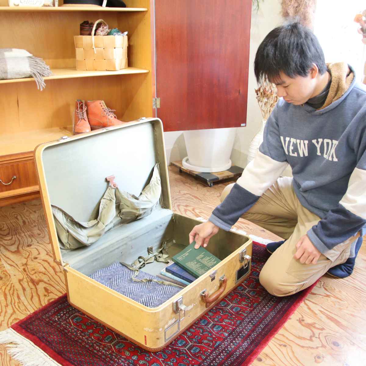 トランク スーツケース レトロ 旅行カバン ヴィンテージ