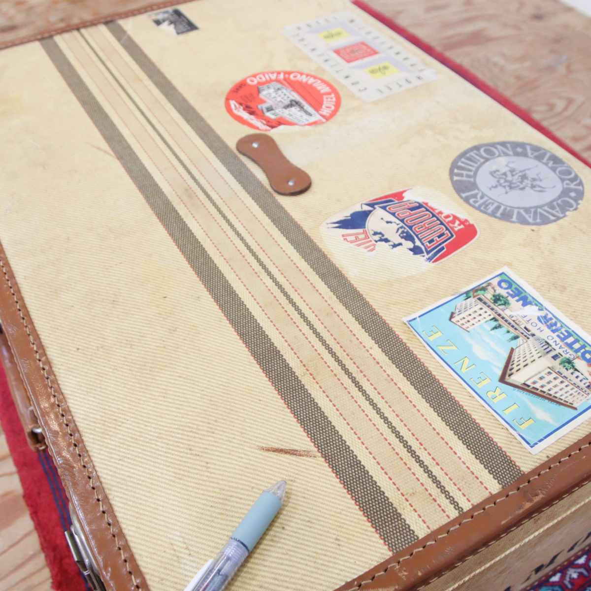 トランク スーツケース レトロ 旅行カバン ヴィンテージ