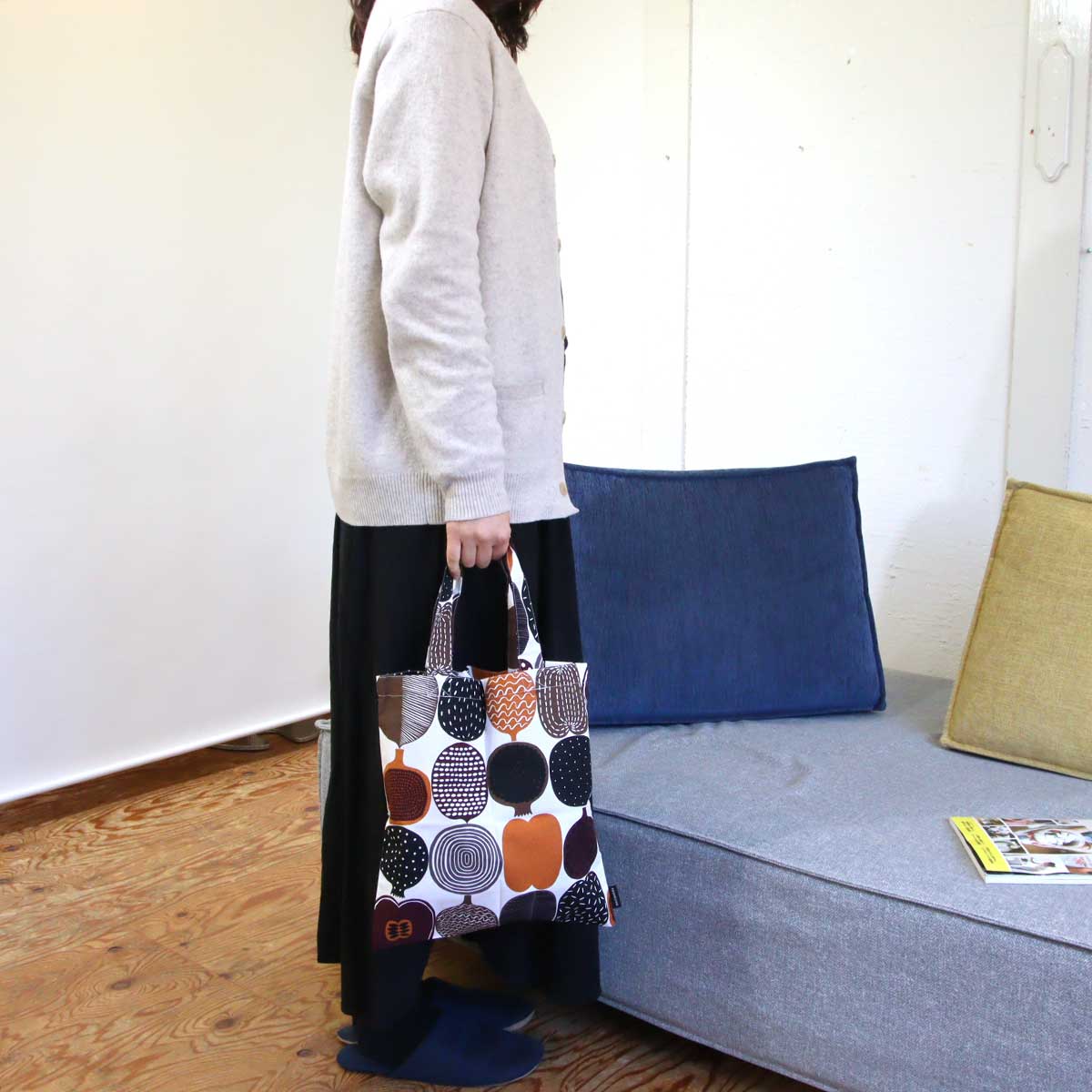 マリメッコ / marimekko エコバック トートバック コンポッティ 北欧 【1】 未使用品