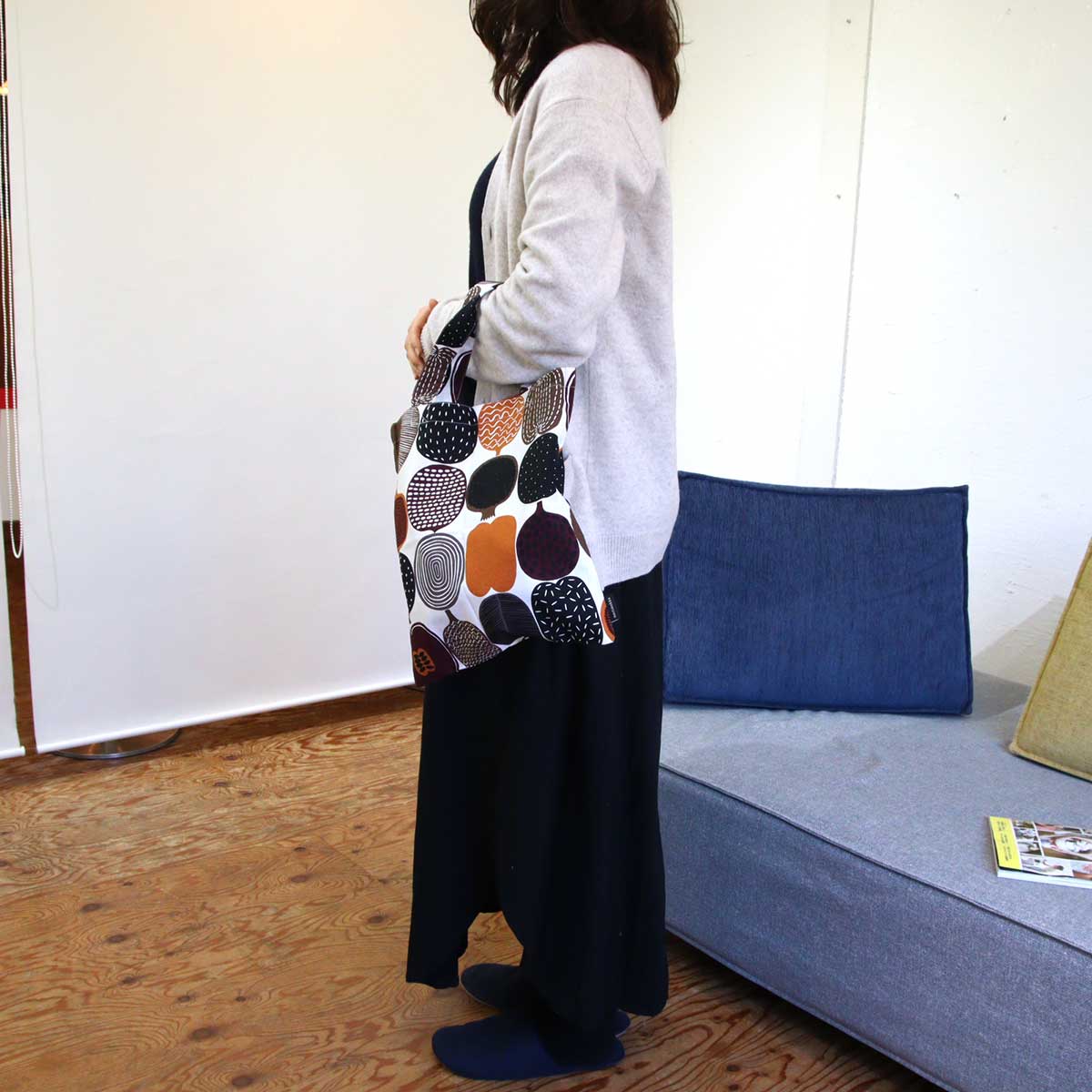 マリメッコ / marimekko エコバック トートバック コンポッティ 北欧 【1】 未使用品