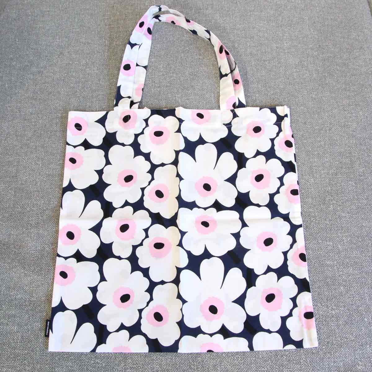 マリメッコ / marimekko エコバック トートバック 花柄 北欧 【3】 未使用品