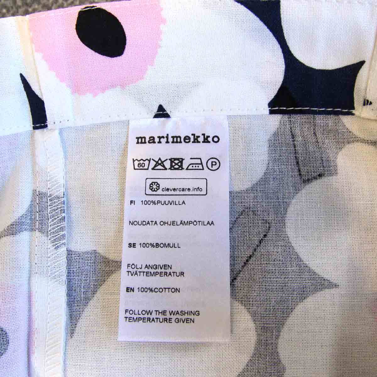 マリメッコ / marimekko エコバック トートバック 花柄 北欧 【3】 未使用品