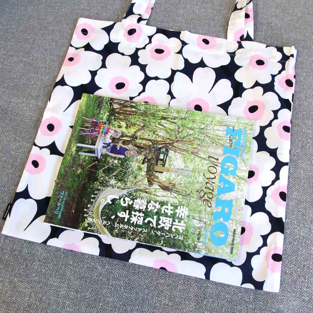 マリメッコ / marimekko エコバック トートバック 花柄 北欧 【3】 未使用品