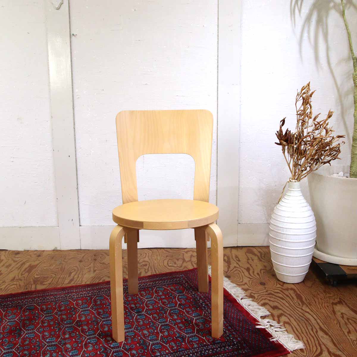 アルテック / artek 66チェア 【2】 バーチ アルヴァ・アアルト 中古