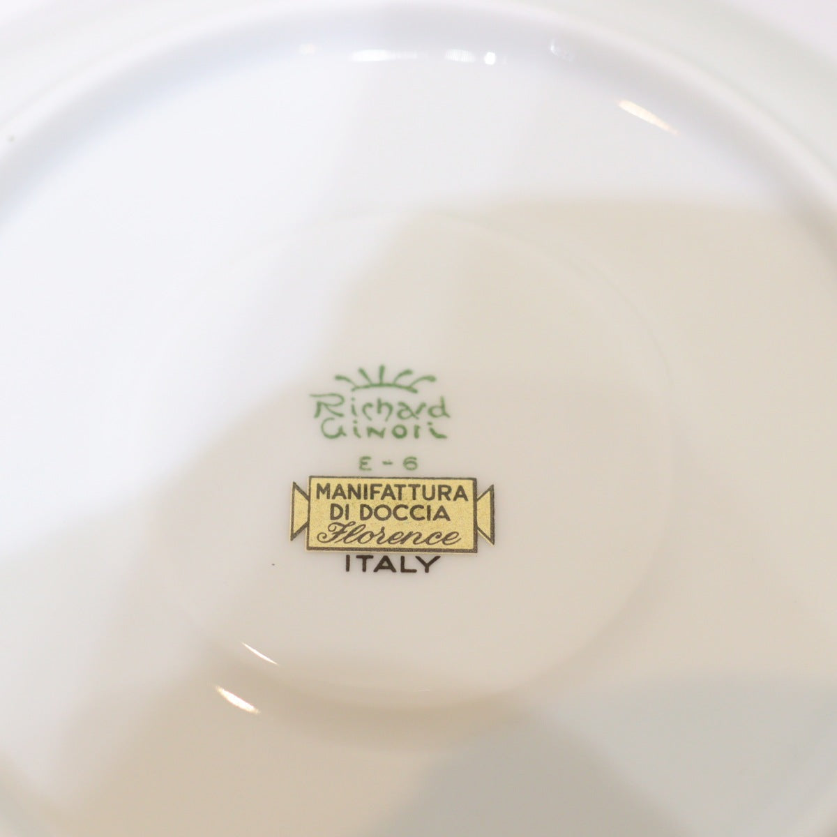 リチャードジノリ / Richard Ginori アンティークローズ デミタスカップ&ソーサー  中古