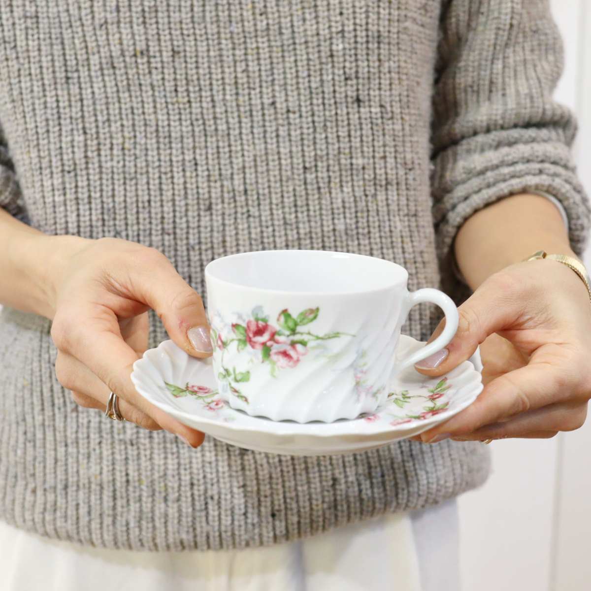 アビランド / Haviland リモージュ カップ&ソーサー 中古