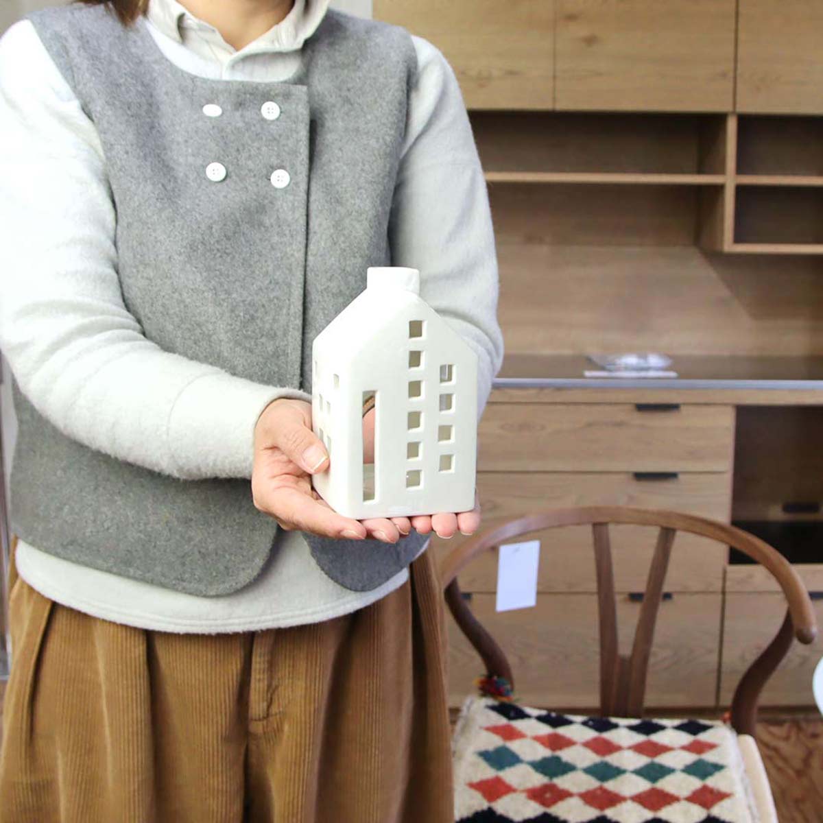 ケーラー / KAHLER アーバニア キャンドルホルダー チムニー 家 北欧 【2】 未使用品
