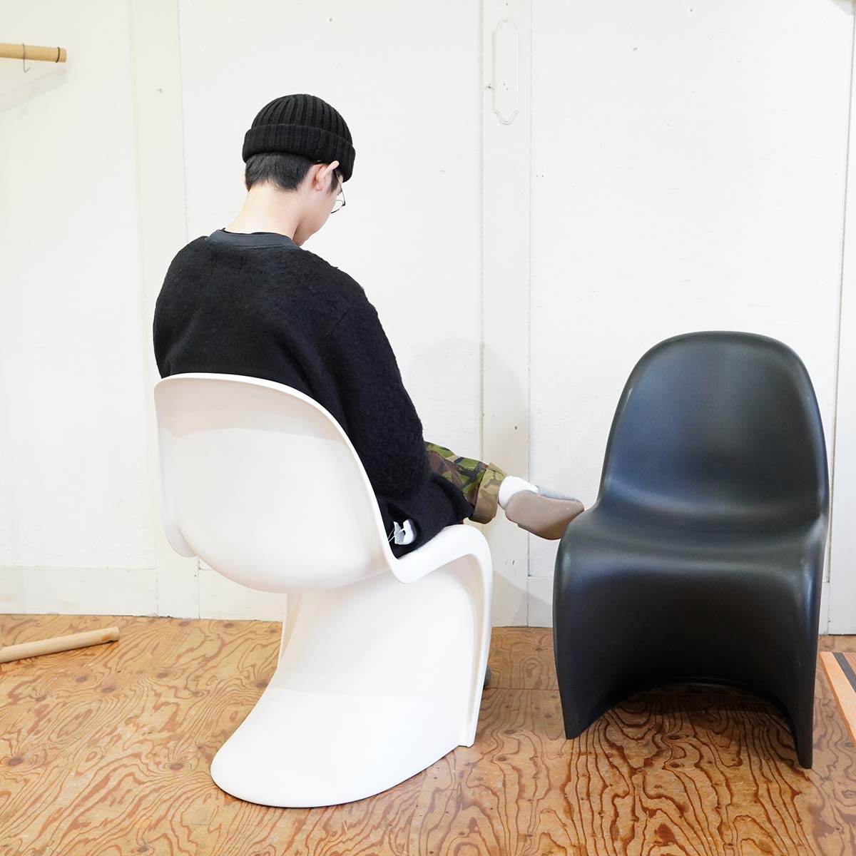 ヴィトラ / Vitra Panton Chair パントンチェア ホワイト 中古 名作 