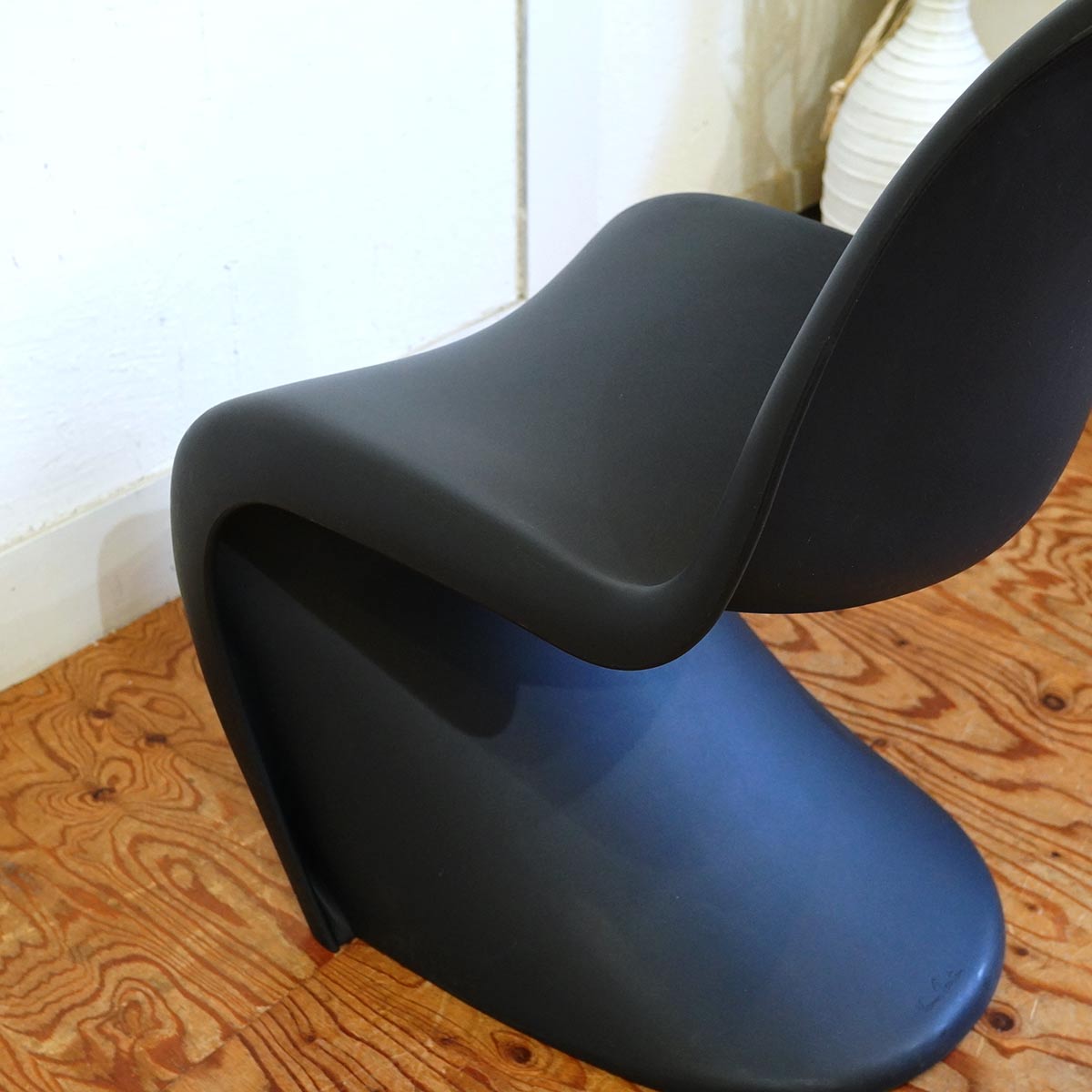ヴィトラ / Vitra Panton Chair パントンチェア ブラック 中古