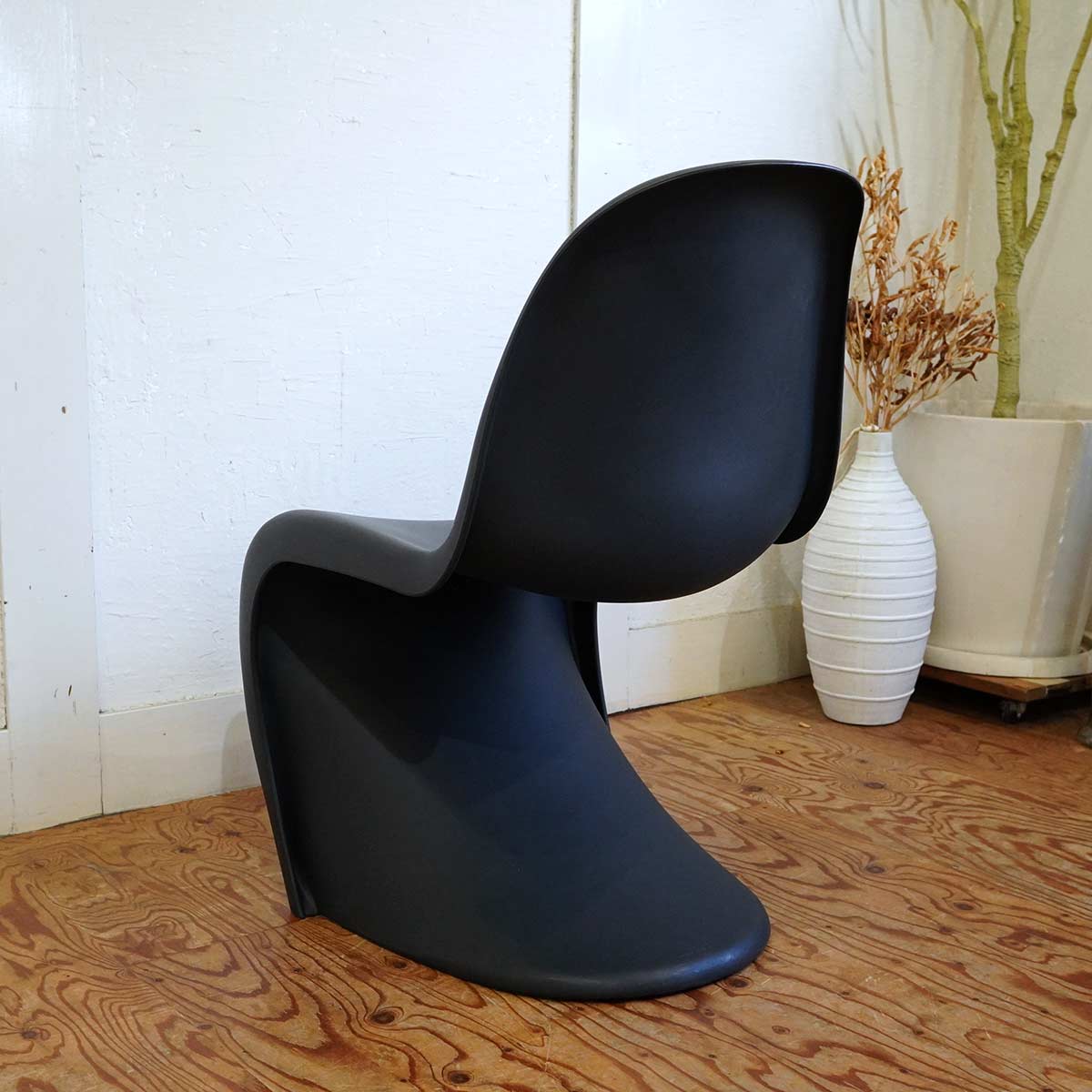 ヴィトラ / Vitra Panton Chair パントンチェア ブラック 中古