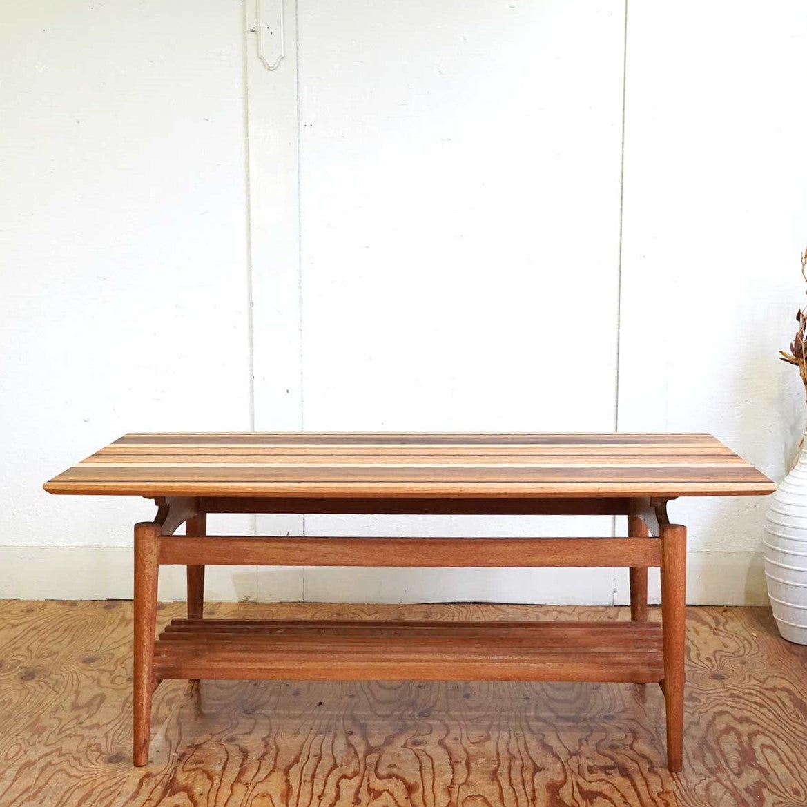 リバイブモブラープロジェクト ソリッドセンターテーブル リメイク 再生家具 地球環境にいちばん優しい家具