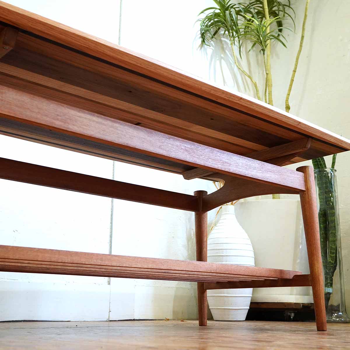 リバイブモブラープロジェクト ソリッドセンターテーブル リメイク 再生家具 地球環境にいちばん優しい家具