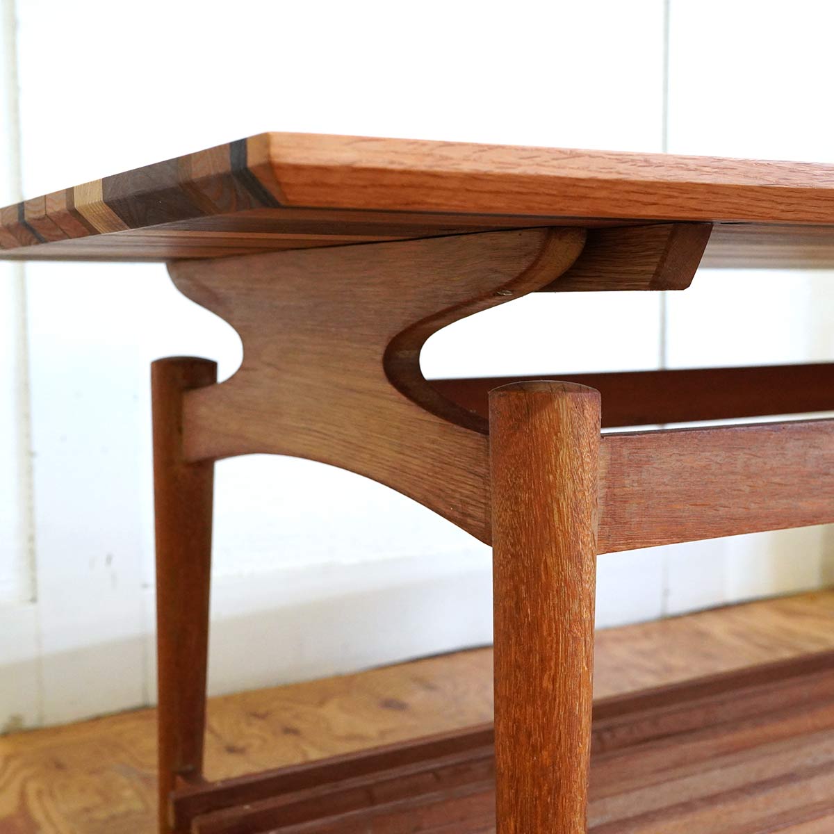 リバイブモブラープロジェクト ソリッドセンターテーブル リメイク 再生家具 地球環境にいちばん優しい家具