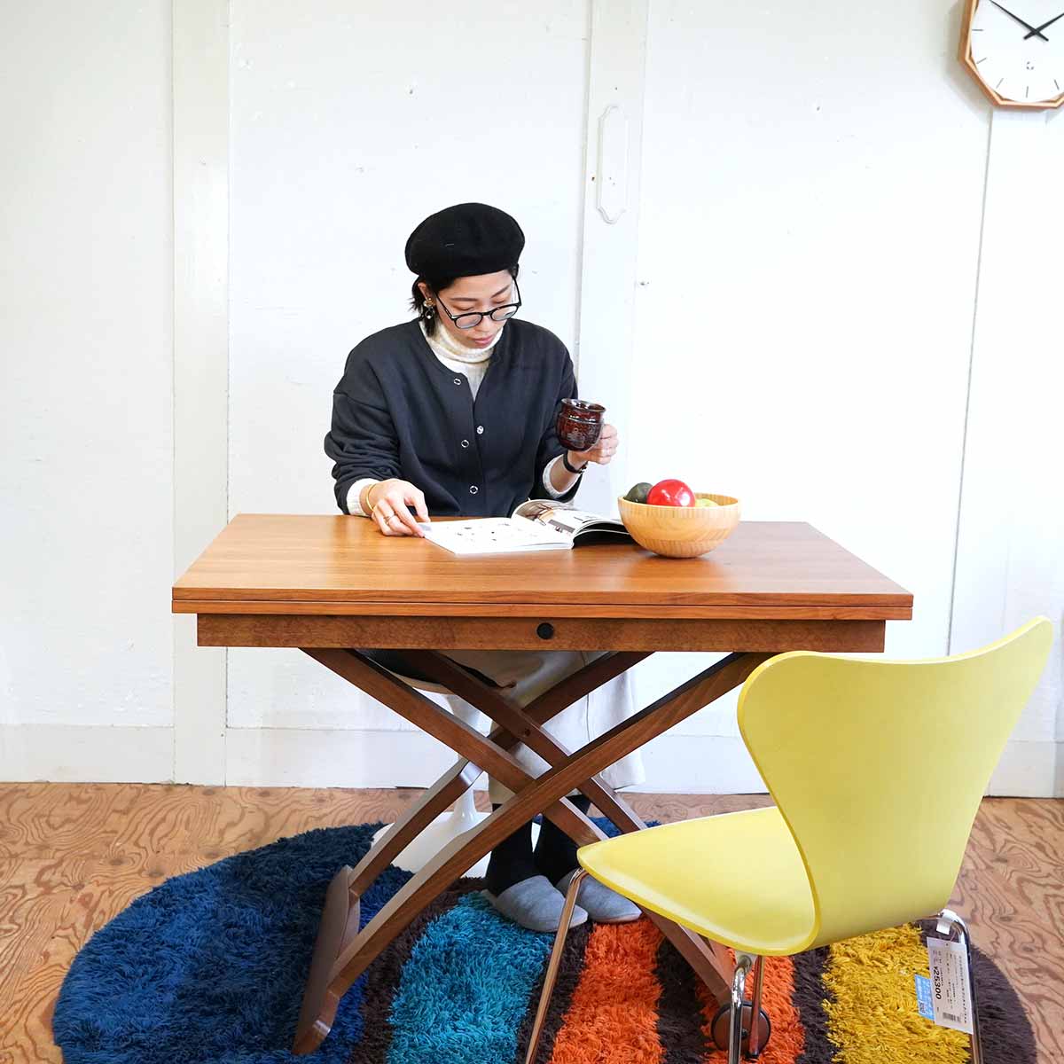 カリガリス / Calligaris コヌビア マスコッティ 伸長 昇降 テーブル 